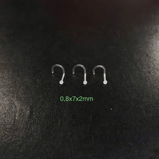 KHUYÊN TRONG SUỐT SILICON GIÂU LỖ TAI / KHUYÊN MŨI