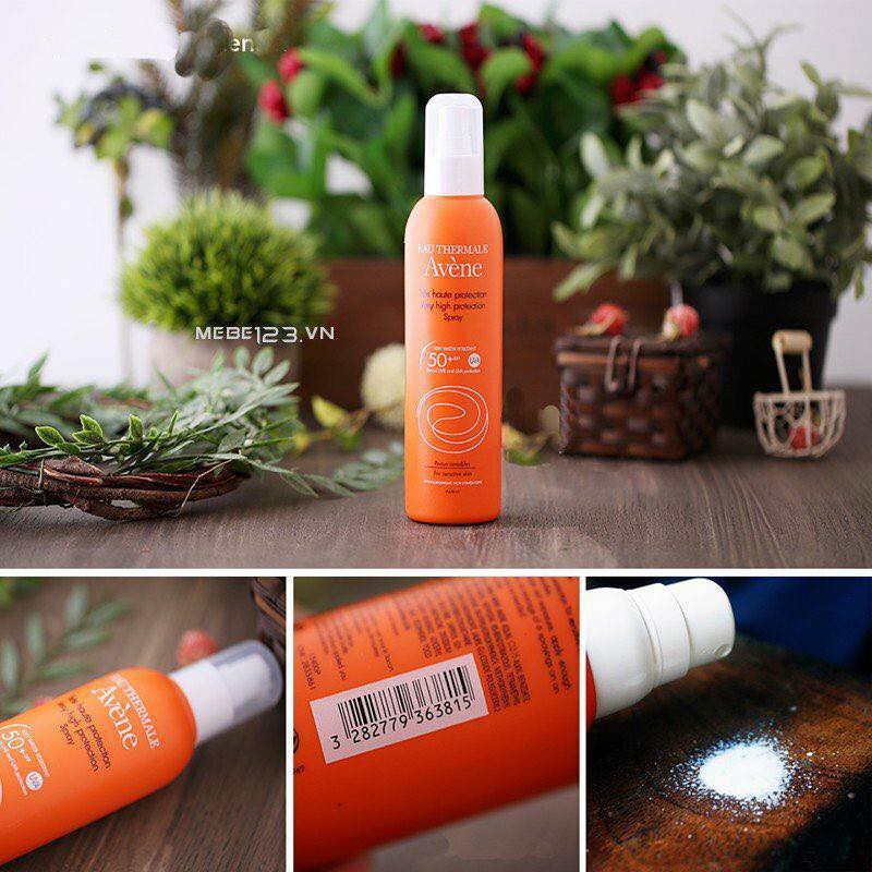 Chống nắng dạng xịt SPF 50+ Avene