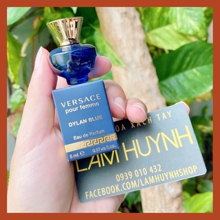 [ CHÍNH HÃNG] Nước hoa mini VERSACE DYLAN BLUE femme nữ 5ml