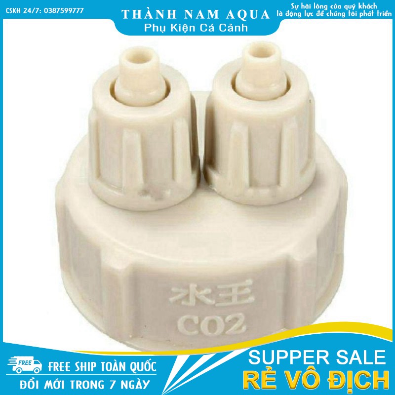 Nắp chai Co2 chế chai co2 khuếch tán co2