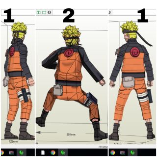 Mô hình giấy NARUTO SHIPPUDEN
