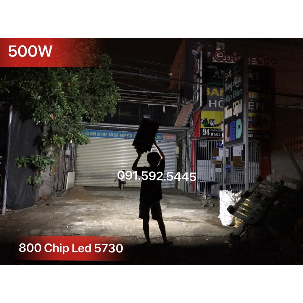 Đèn Năng Lượng Mặt Trời Sân Vườn 800w, 300w,400w,500w. Sáng Liên Tục 15h, Chip Led 5730 Cao Cấp