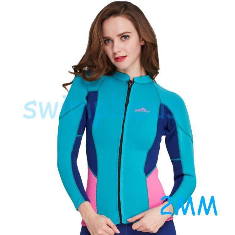 Áo - Quần bơi dài tay giữ nhiệt nữ Sbart 2MM * | BigBuy360 - bigbuy360.vn