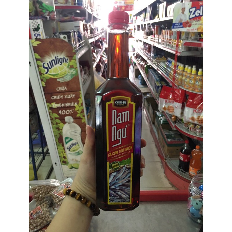 NƯỚC MẮM NAM NGƯ CHAI 750ML