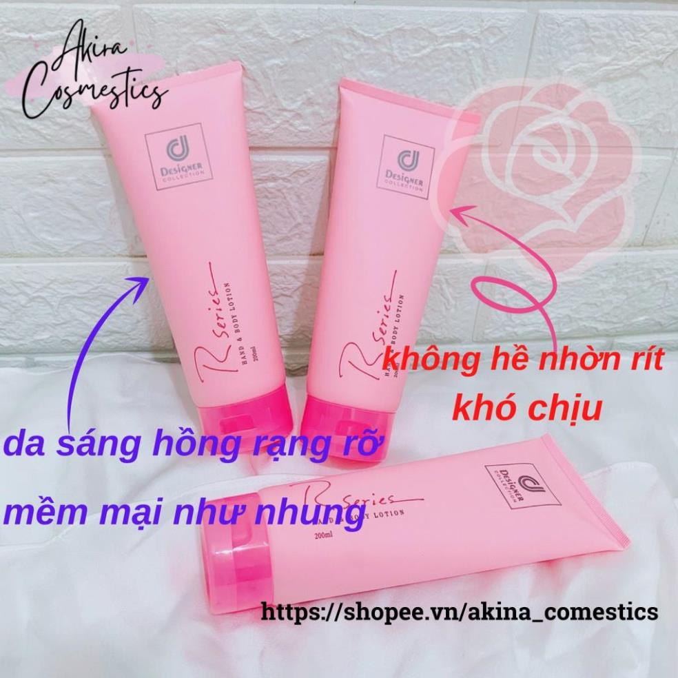 Dưỡng thể hương nước hoa Designer Collection R-Series Hand and Body lotion 200ml