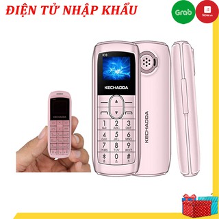 Điện thoại mini Kechaoda K10 siêu nhỏ kiêm tai nghe tiện dụng, 1 sim - Bảo hành 12 tháng