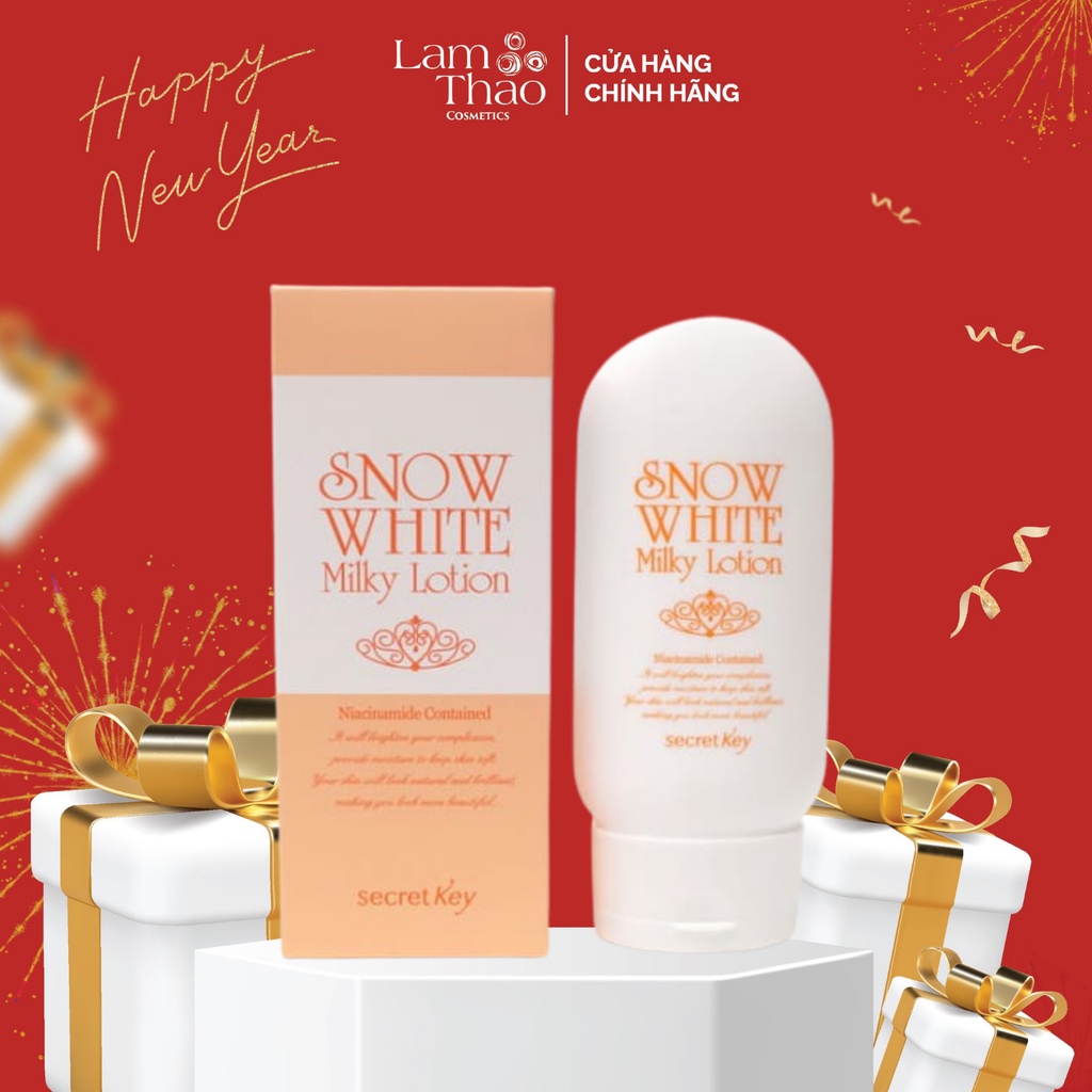 Sữa Dưỡng Thể Trắng Da Toàn Thân Secret Key Snow White Milky Lotion | BigBuy360 - bigbuy360.vn