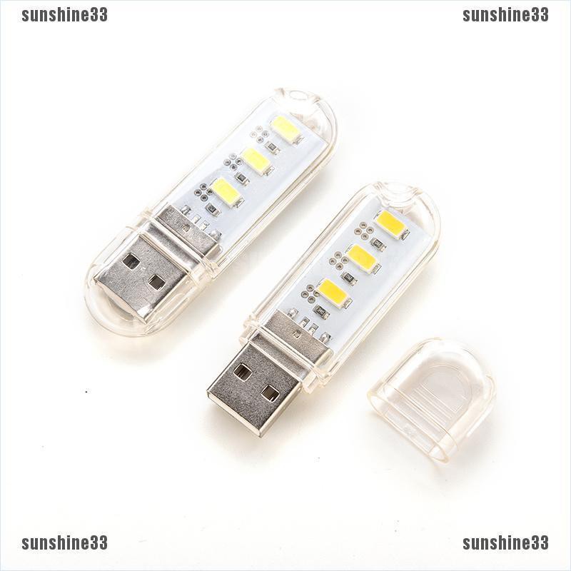 Móc Khóa Gồm 3 Đèn Led Ánh Sáng Trắng