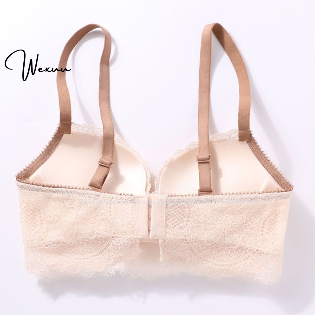 Áo ngực nữ ren hoa mềm mại Wexuu Design thiết kế không gọng đệm vừa thoáng khí- AV31