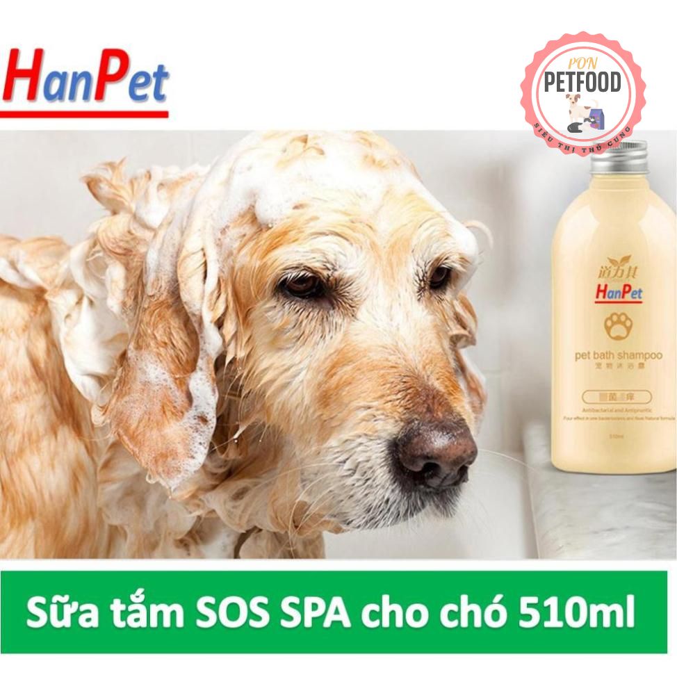 Sữa Tắm SOS cho chó mèo (4 loại) dùng làm dầu tắm cho chó hoặc sữa tắm cho mèo