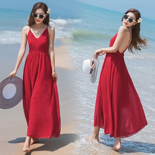 ️ đồ đẹp giá rẻ ️🥇️ đầm maxi đi biển thời trang - lv1854dtt022