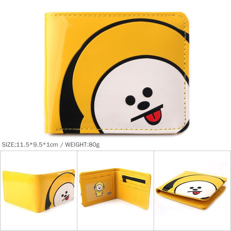 Ví đựng tiền hình hoạt hình BT21 xinh xắn