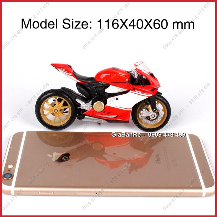 Mô Hình Xe Moto Ducati 1199 Superleggra Tỉ Lệ 1:18 - Maisto - 8791