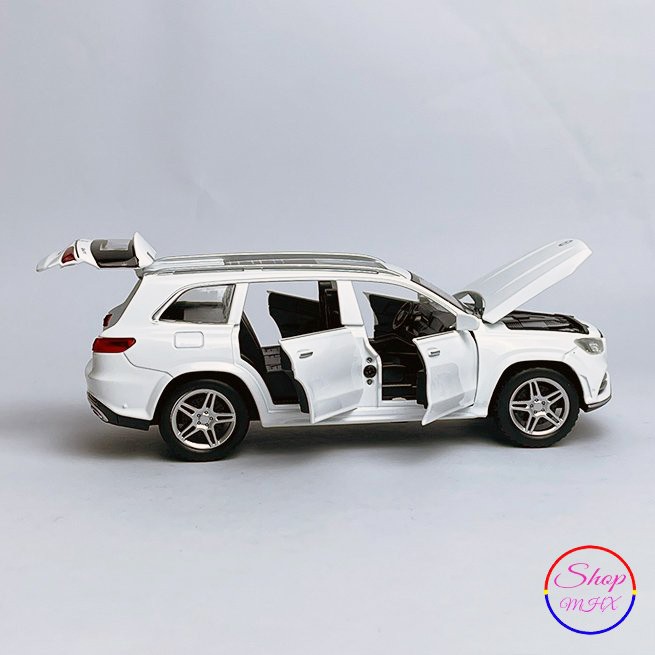 Xe đồ chơi mô hình sắt Mercedes-Benz GLS 580TẶNG KÈM BIỂN SỐ tỉ lệ 1:32 hãng Chimei