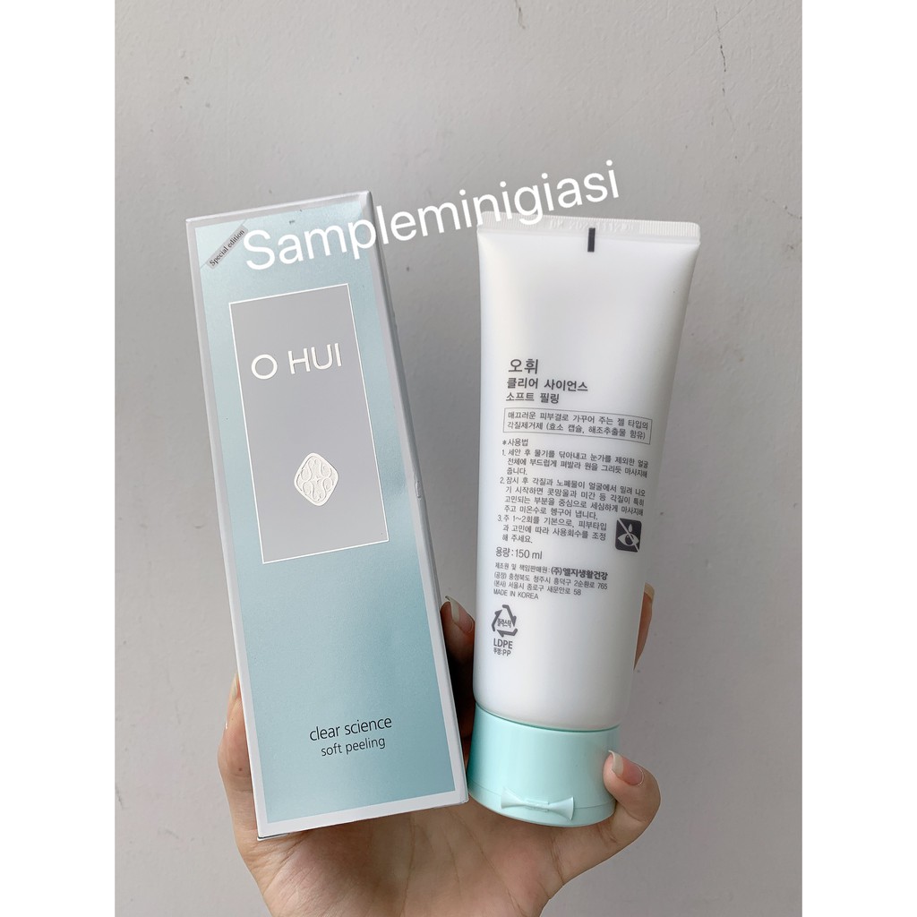 [Mới] Tuýp Tẩy da chết Ohui Clear Science Soft Peeling 150ml | BigBuy360 - bigbuy360.vn