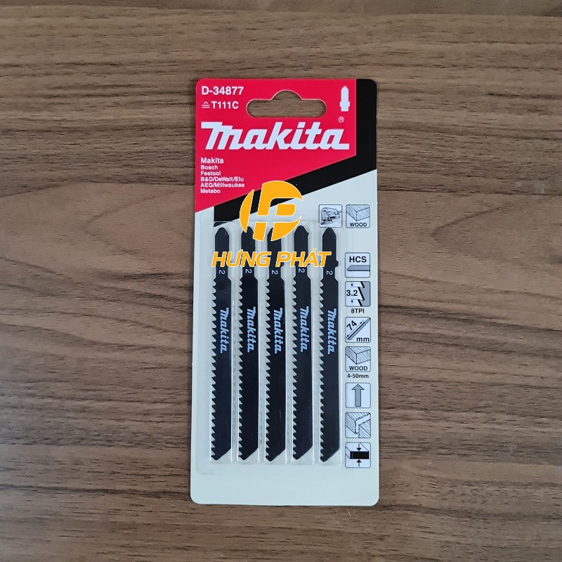 Lưỡi cưa sọc Makita D-34877 (cắt gỗ)
