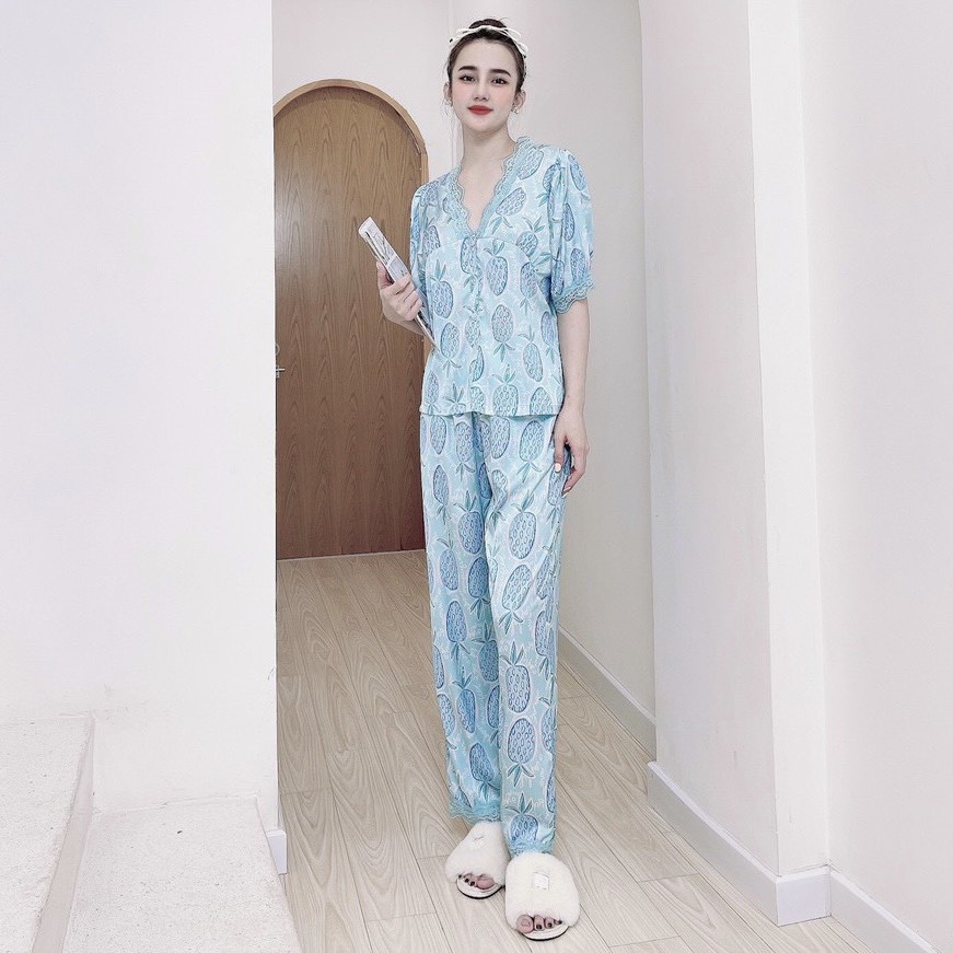 Bộ lụa ren Mai Ngô | BigBuy360 - bigbuy360.vn