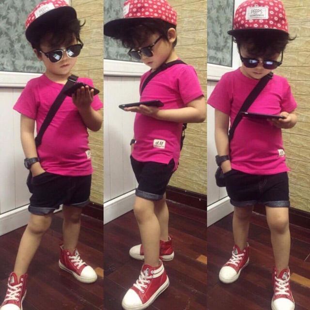 Combo 4 Áo HM cho bé 8-32kg