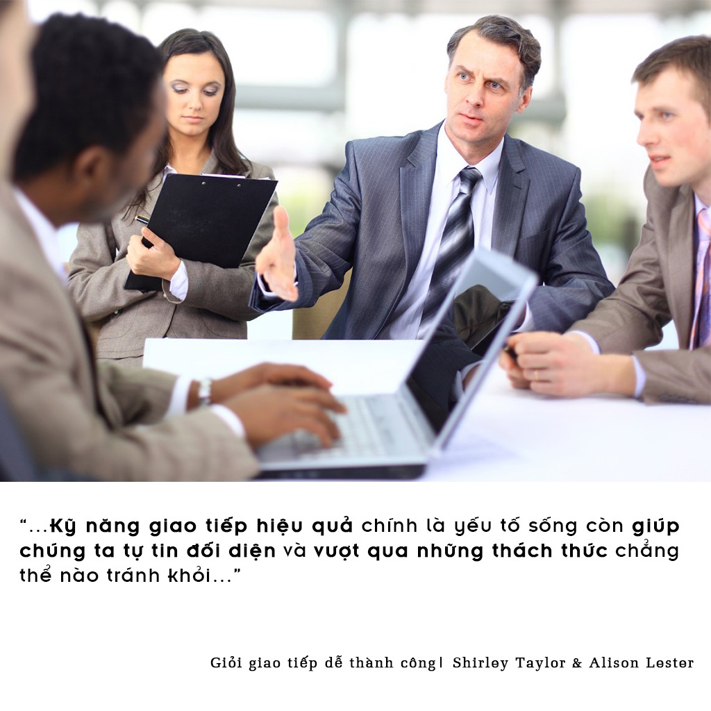 SÁCH: Giỏi giao tiếp - Dễ thành công (Communication: Your Key to Success) - Tác giả: Alison Lester, Shirley Taylor