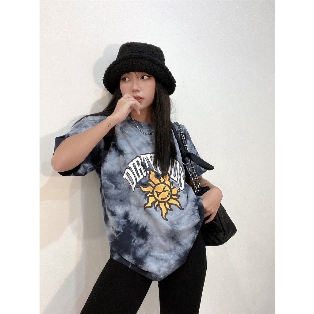 Áo thun DirtyCoins Fukyba Tiedye T-Shirt - Grey