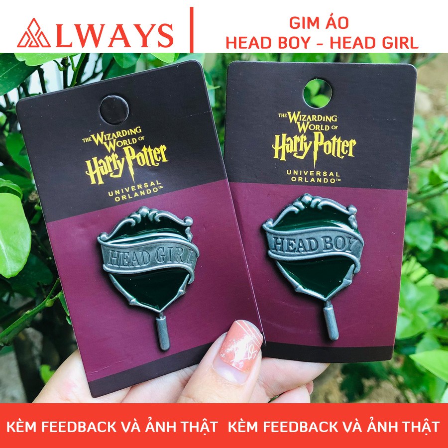 Gim áo Headboy - Headgirl - Phụ kiện thời trang Harry Potter - Pin Harry Potter