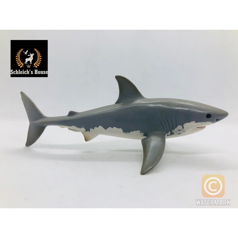 Mô hình động vật , đồ chơi con vật Schleich chính hãng Cá mập trắng 14700 - Schleich House