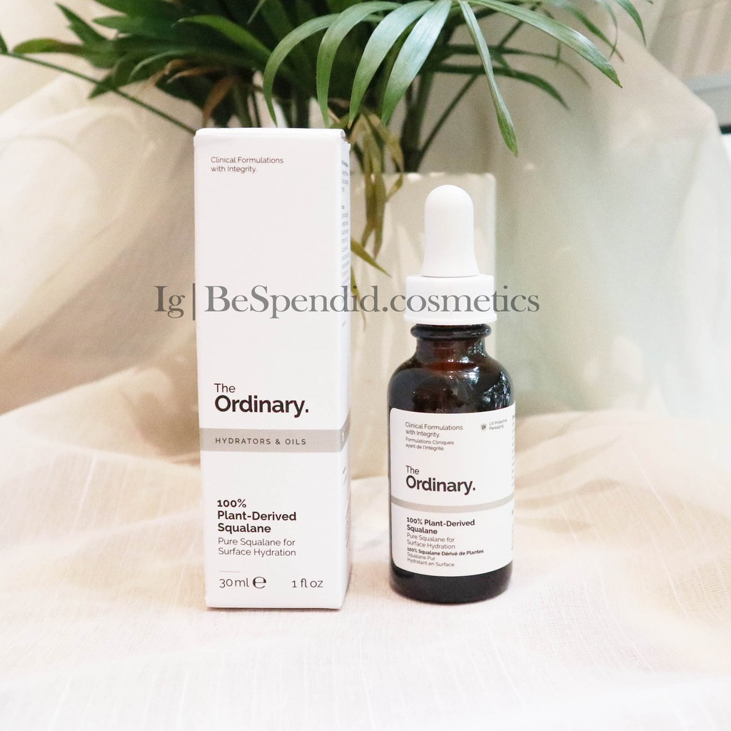 THE ORDINARY - 100% Plant-Derived Squalane Dầu dưỡng Chống Lão Hoá