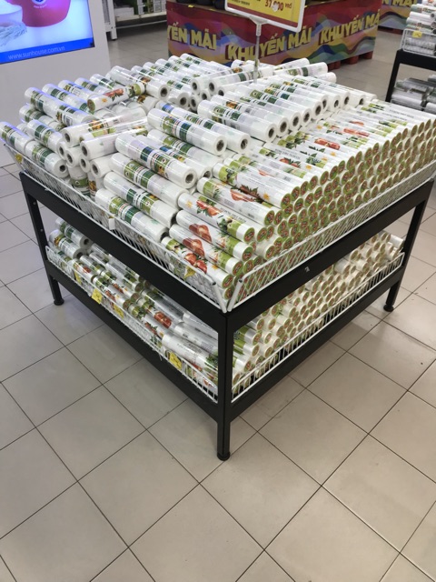 Combo 2 cuộn túi đựng thực phẩm 1kg cho gia đình - stahaus cao cấp