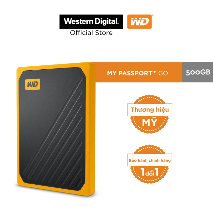  Ổ cứng WD My Passport Go 500GB