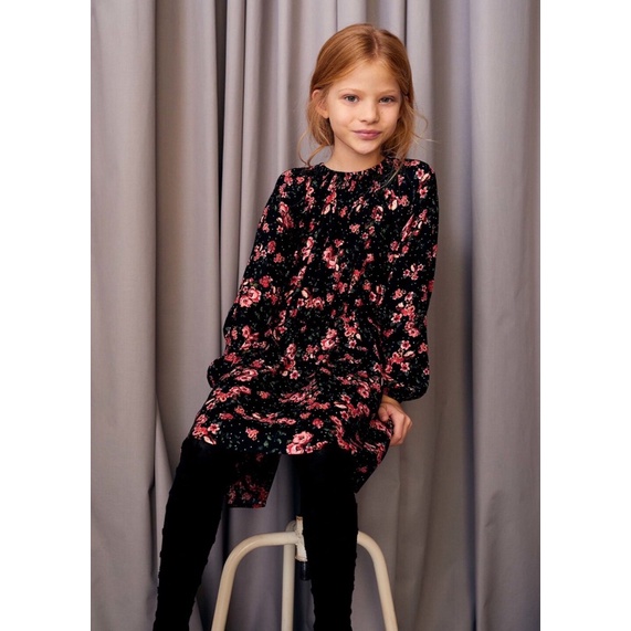 Váy smock bé gái Mango  5y