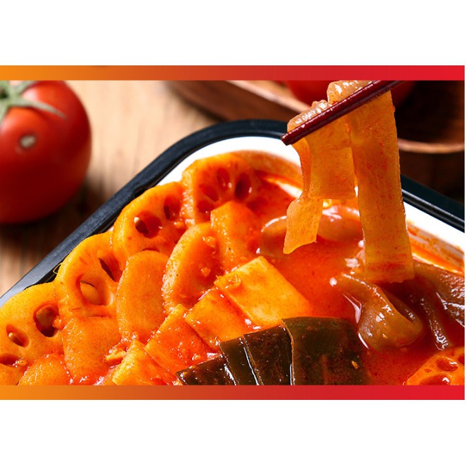 Lẩu tự sôi ( lẩu ăn liền ) - Sốt cà chua ( không cay )