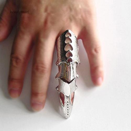 Nhẫn Đeo Tay Kim Loại Hình Móng Vuốt Cá Tính Cho Nam Nữ