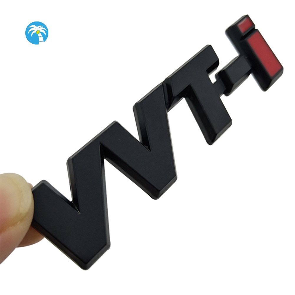 Logo dán hình chữ VVTi bằng kim loại trang trí cho xe hơi Toyota Camry | BigBuy360 - bigbuy360.vn