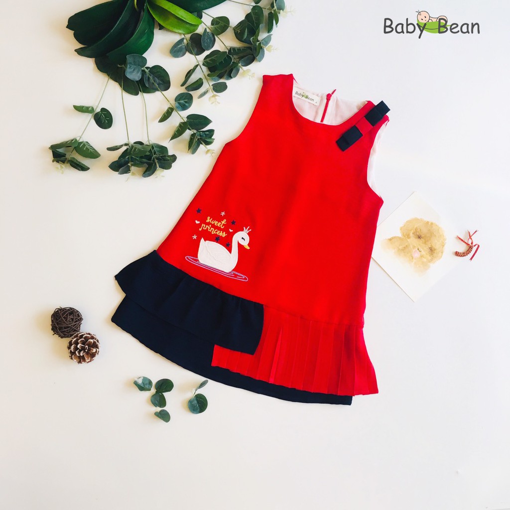 Đầm thiên nga xếp ly Babybean | BigBuy360 - bigbuy360.vn