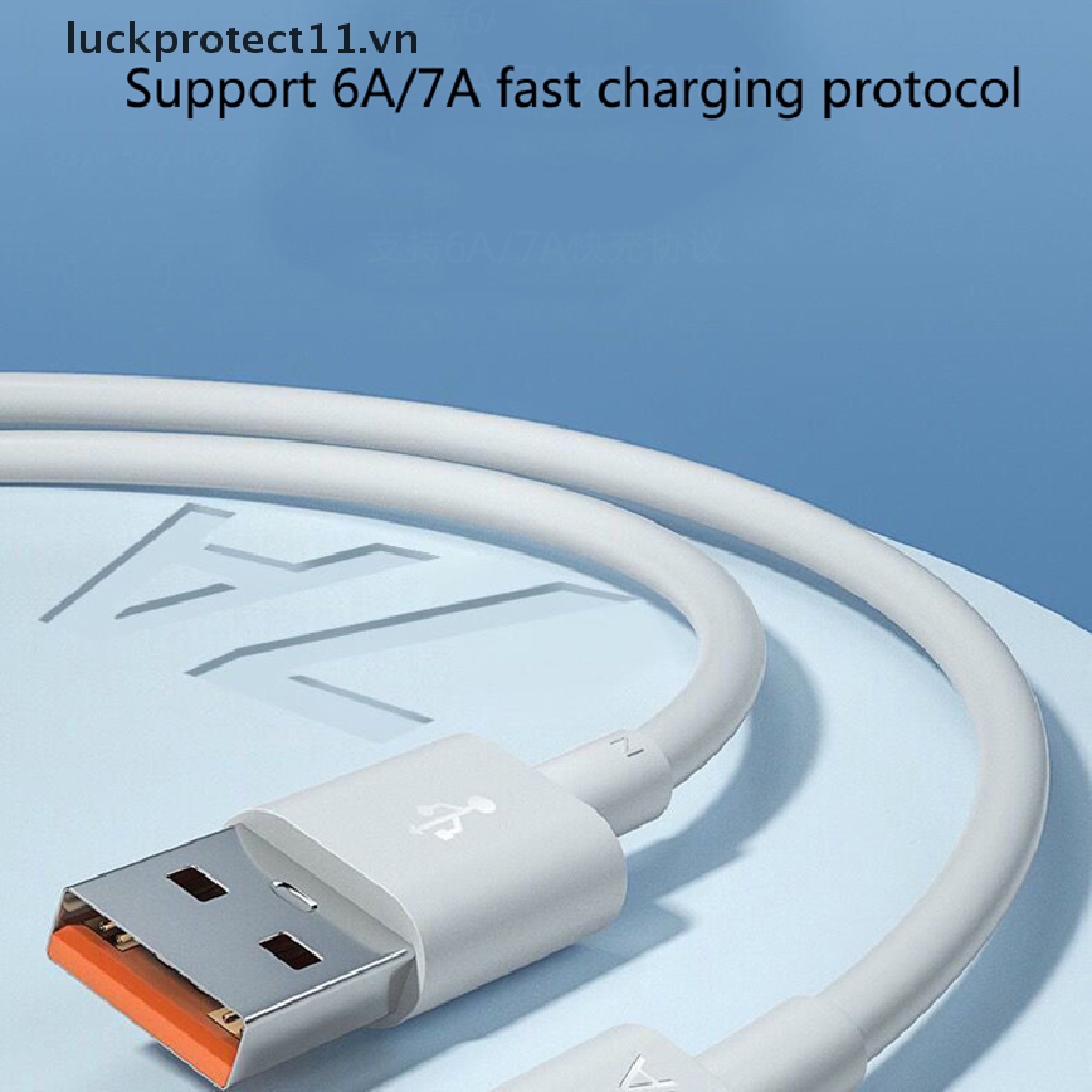7A 100W Type C USB Cable Super-Fast Charge Cable for Huawei mate40Pro nova9……