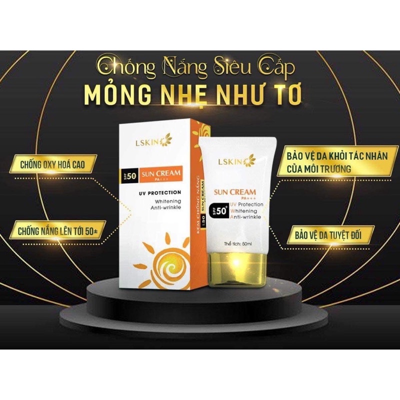 [CHÍNH HÃNG] Kem chống nắng Sun Cream Lskin Đan Thy