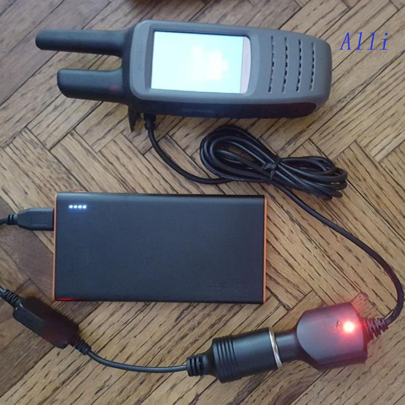 Ổ CắM TẩU 5V 3A USB Sang 12V Cho Xe Hơi