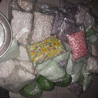 Hạt lựu tươi 1kg ( trân châu hạt lựu )
