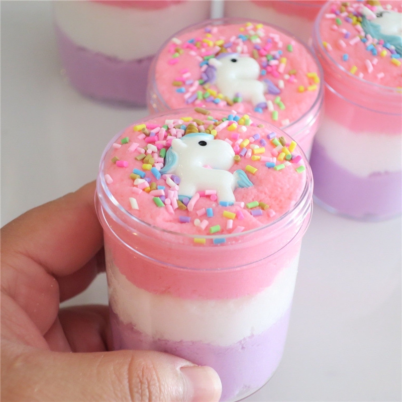 Fairy Putty Fluffy Unicorn Cloud Slime Stress Đồ chơi cứu trợ có mùi thơm Đồ chơi bùn