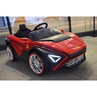 XE Ô TÔ ĐIỆN TRẺ EM KIỂU DÁNG FERRARII QM688 MẪU MỚI 2019. Ibox shop để chọn màu nhé🏎🏎🏎