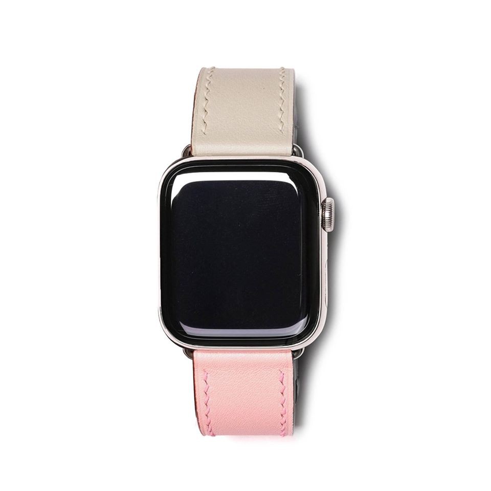 Dây Apple Watch hiệu H.E.R.M.E.S hai màu thời thượng