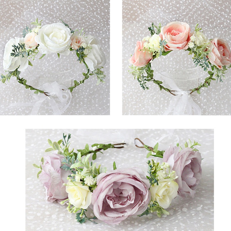 Băng Đô Cài Tóc Đính Hoa Nhiều Màu Sắc Mỏng Nhẹ Thời Trang Xinh Xắn Cho Nữ