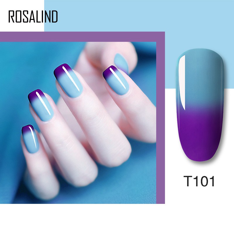 Sơn móng tay ROSALIND 7ML lâu trôi màu gradient