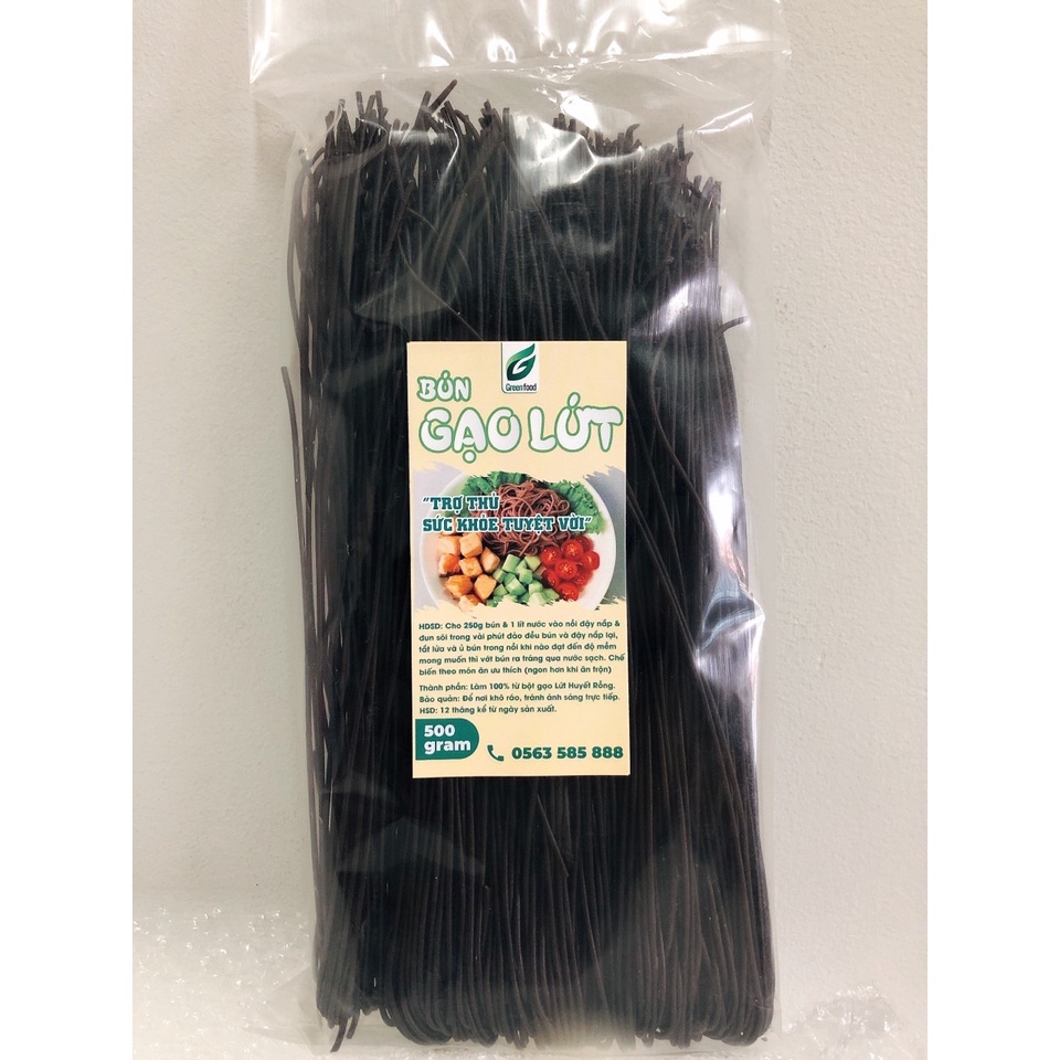 Bún Gạo Lứt Đen - Bún ăn kiêng - Giảm cân - Dành cho người Tiểu Đường. | BigBuy360 - bigbuy360.vn