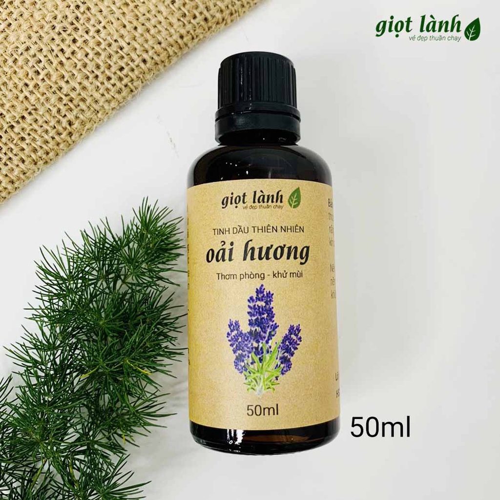 Tinh dầu Oải Hương (Lavender) nguyên chất - Thơm phòng, xông nhà Giọt Lành 10ml - 50ml