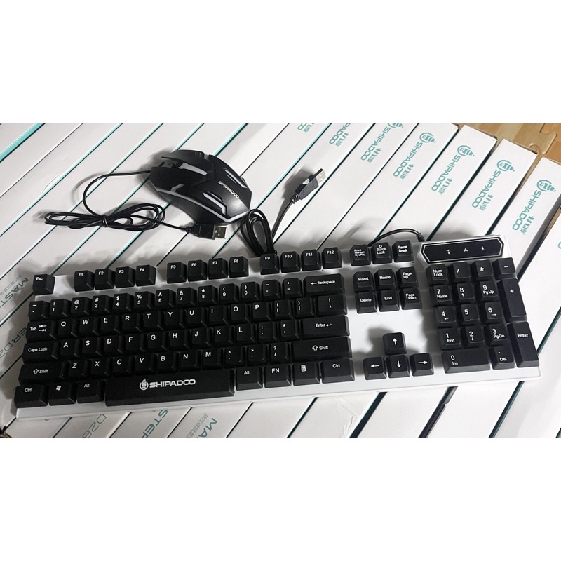 Bàn Phím Giả Cơ SHIPADOO Master K280 Có Đèn Led 7 Màu Cực Đẹp - Bàn Phím Văn Phòng,Chơi Game Giá Rẻ