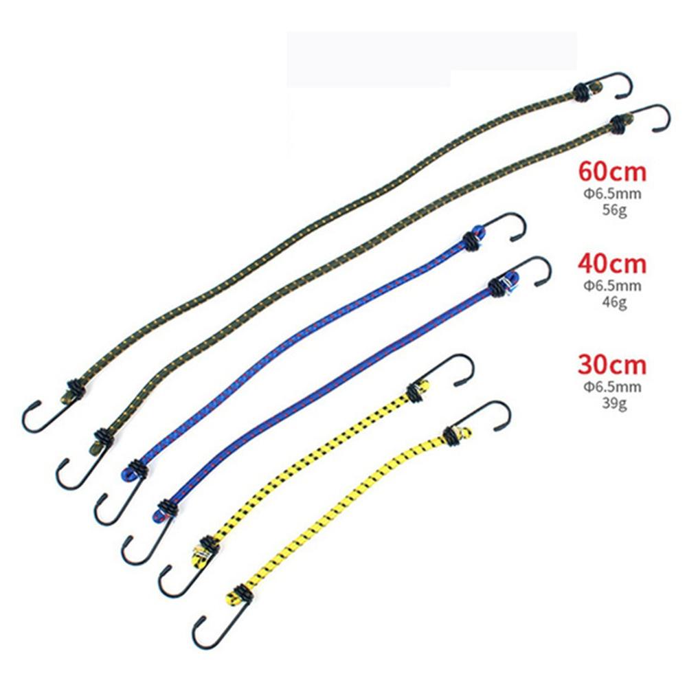 Set 6 Dây Bungee Bền Bỉ Dùng Để Buộc Hành Lý / Câu Cá / Cắm Trại