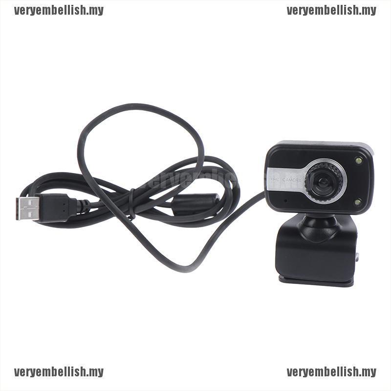 Webcam Hd 320p Cổng Usb Kèm Micro Cho Pc Laptop