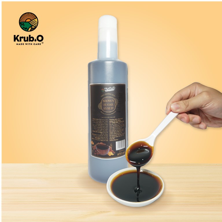 SIRO ĐƯỜNG ĐEN KRUB.O 650ml