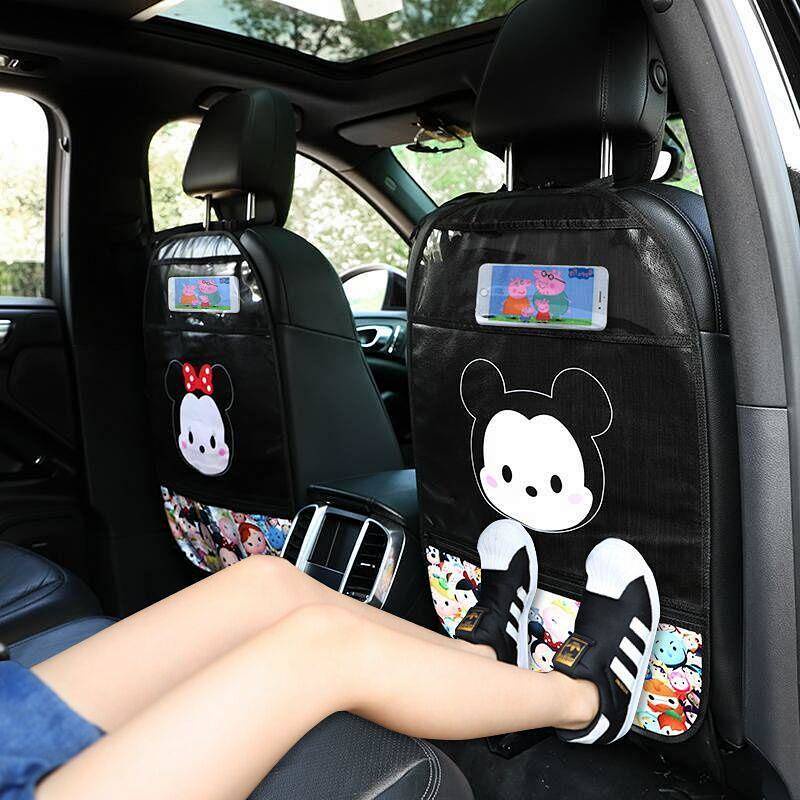 Tấm đệm chống bẩn chống đá cho phía sau lưng xe hơi in hình hoạt hình